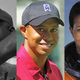 Jackie Robinson (Wikipedia Commons); Tiger Woods (Wikipedia Commons); Mae Jemison (Wikipedia Commons)